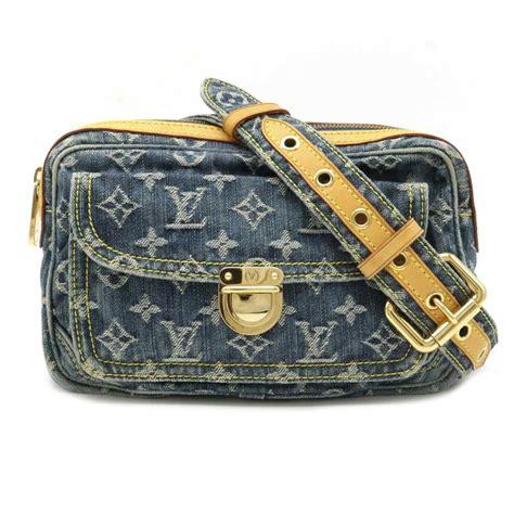 lv demin bag|lv denim bum bag.